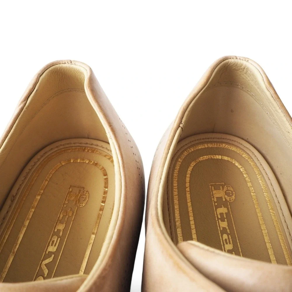 I-Travel by Rockport Upson Wingtip Derby‎ Oxfords  Men's 11/45 Sand Beige